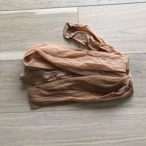 Wolford Nude Tights Size XL